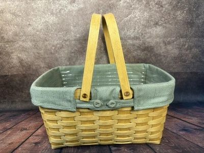 Longaberger Medium Market Basket Set - Image 1 of 4