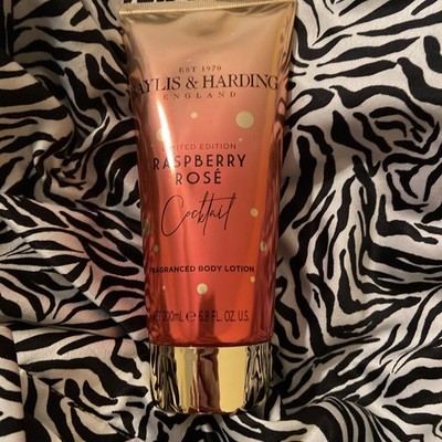 Baylis & Harding Raspberry Rose Cocktail Body Lotion Fragrance Limited Edition