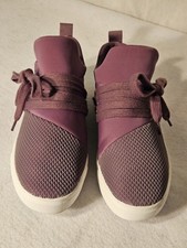 EUC Brash Drea Women's 6.5 Purple Lavender Athletic Leisure Slip On Sneakers