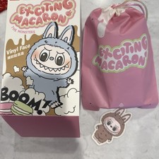 Ships Fast US Pop MART Labubu the Monsters Exciting Macaron TOFFEE confirmed