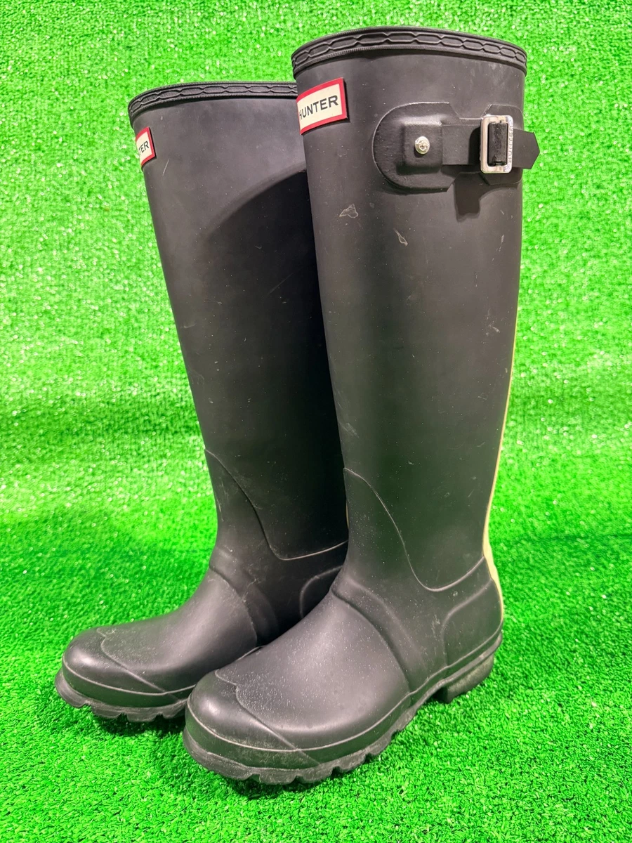 Hunter Striped Rubber Boots for Women for sale | eBay