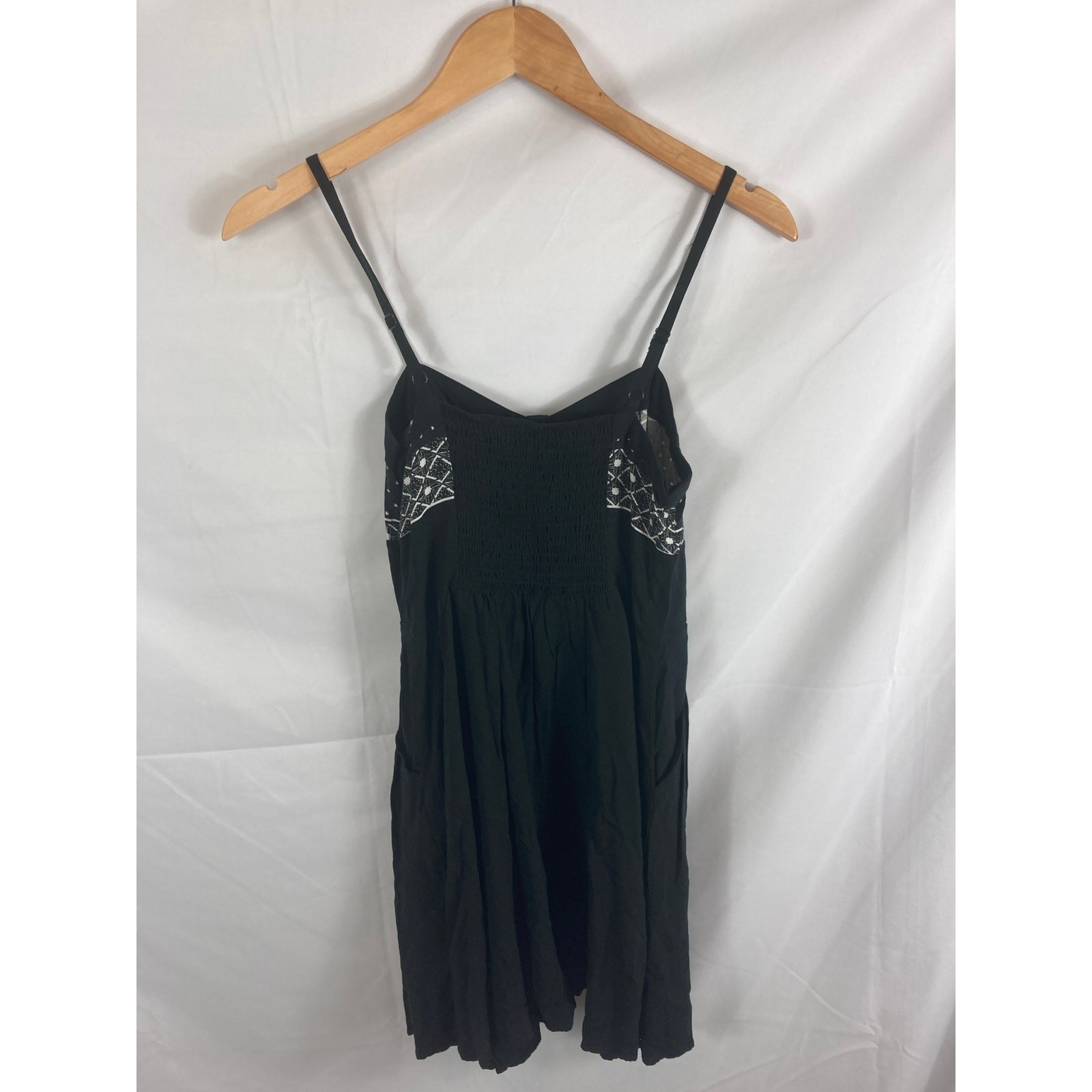 Express patterned button top strapless mini dress… - image 5