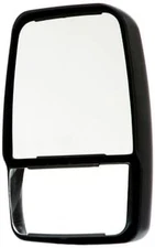 Velvac 716514 Door Mirror Rh, Black, Remote, Manual, Replacement Head, Class A