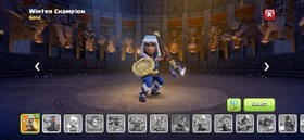 TH18 Near Max. Hero (100/100/75/80/50/8) Max wall/Both device IOS/ANDROID/Cheap