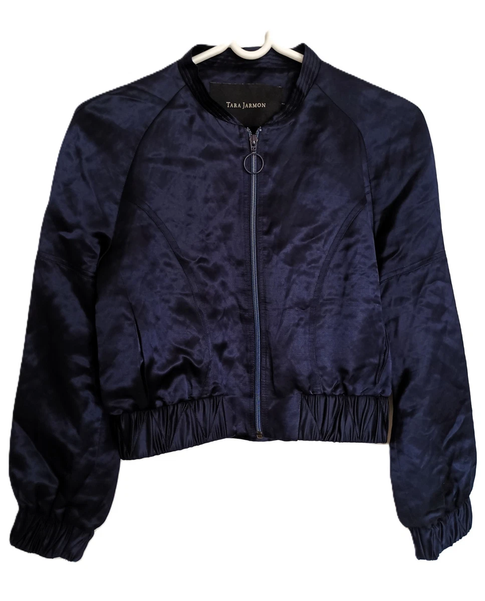 Veste En Laine Marine Tara Jarmon Taille 38 - Style Caban, Occasion Très Bon état