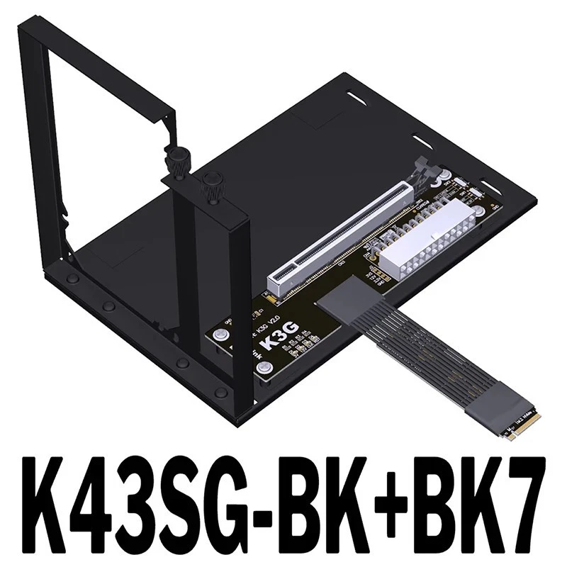 K43SG M.2 适用于 NVMe 转 x16 5.0 eGPU 适配器显卡外部适配器电缆 — 第 3/4 张图片