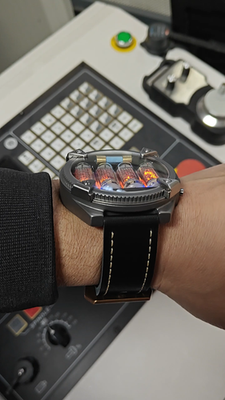 Nixie watch, Metro watch titanium, Handmade, Full functions | eBay