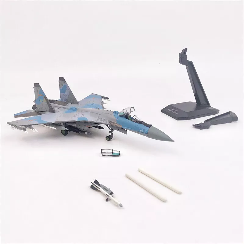 Sukhoi Su-35 Flanker-E Fighter 1/100 Scale Diecast Aircraft Model