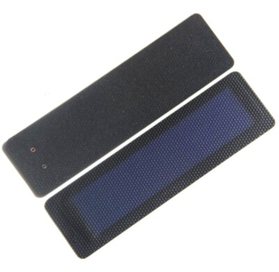 Flexible amorphous silicon thin film solar panel 2V0.5W rollable DIY solar panel