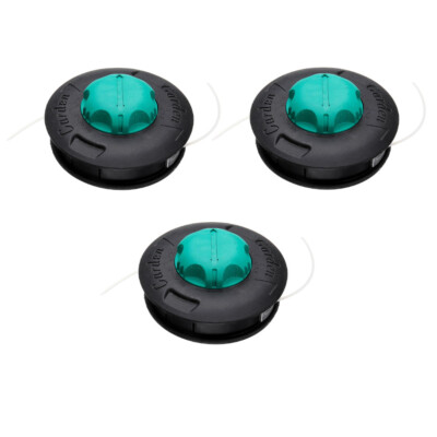 3x Fadenkopf M10x1,25mm links für Efco Stark 25 IC, Oleo-Mac 435 BP 440 BP 725 D