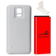 Large Power 9000mAh Extended Battery Cover for Samsung Galaxy S5 G900M CellPhone