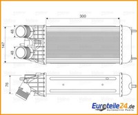 LadeluftküHler Valeo 818547 FüR CitroëN DS3 C4 Cactus Opel