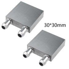 Aluminum Water Cooling Block Radiator Heat Sink System for PC Laptop CPU 30 30mm