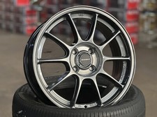 Nuevo diseño 16x6,5 ULF TC105X (4 ruedas) 4x100 apto para HONDA TOYOTA MAZDA KIA gris