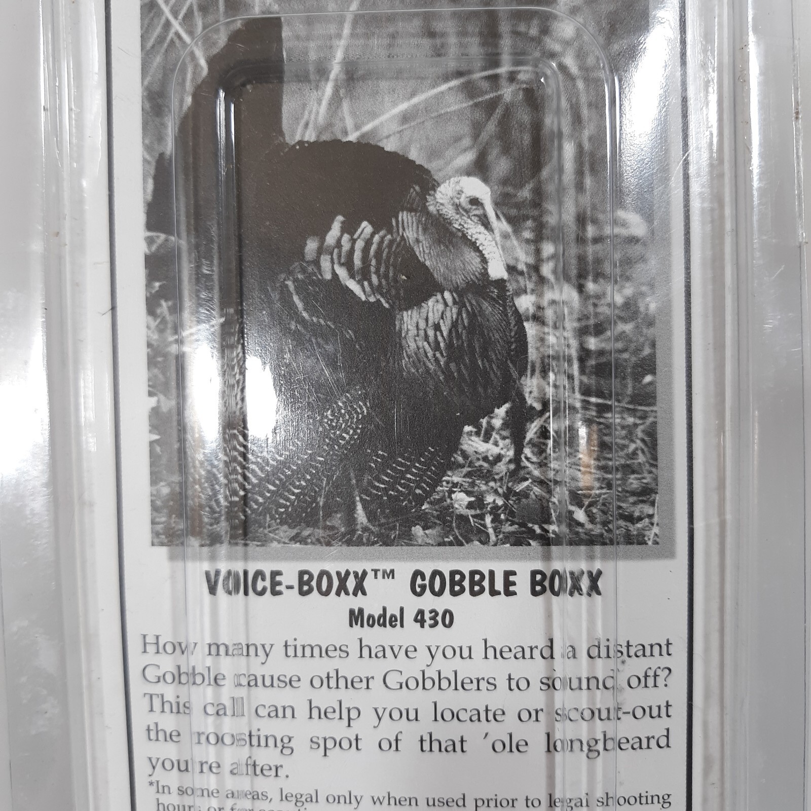 VoiceBoxx GobbleBoxx Electric Turkey Call Model 430 eBay