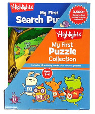 Highlights My First Puzzle Collection Box Set of 10 Activity Books