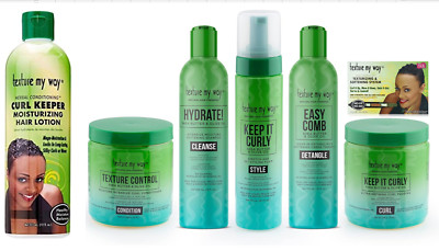 Africa's Best Texture My Way lockiges Haar/Shampoo/Conditioner/Lotion/Sets FullRange