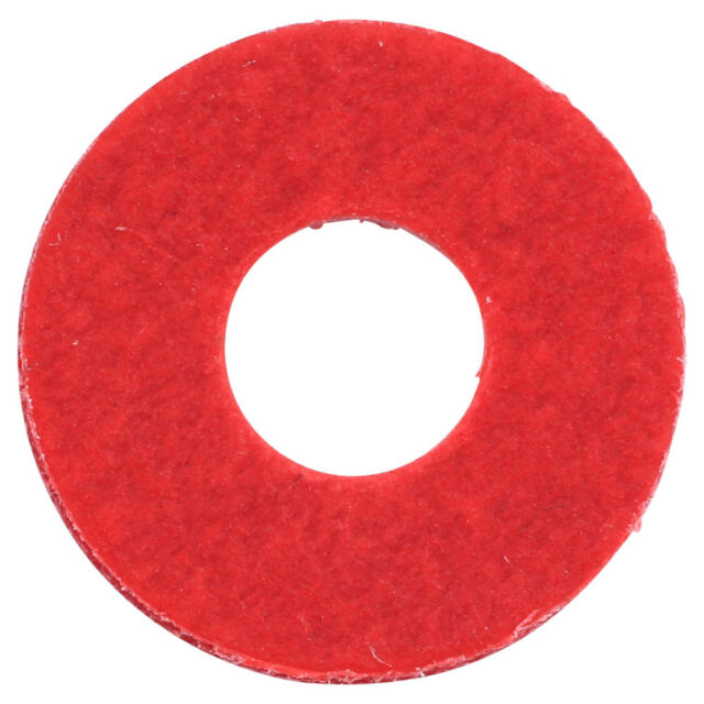 Qty 50 Red Fibre Washer M5 x 10mm x 1mm Metric Sealing Gasket 5mm