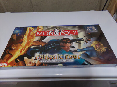 MAKE AN OFFER 2005 Fantastic Four Monopoly Collectors Edition Marvel Comics