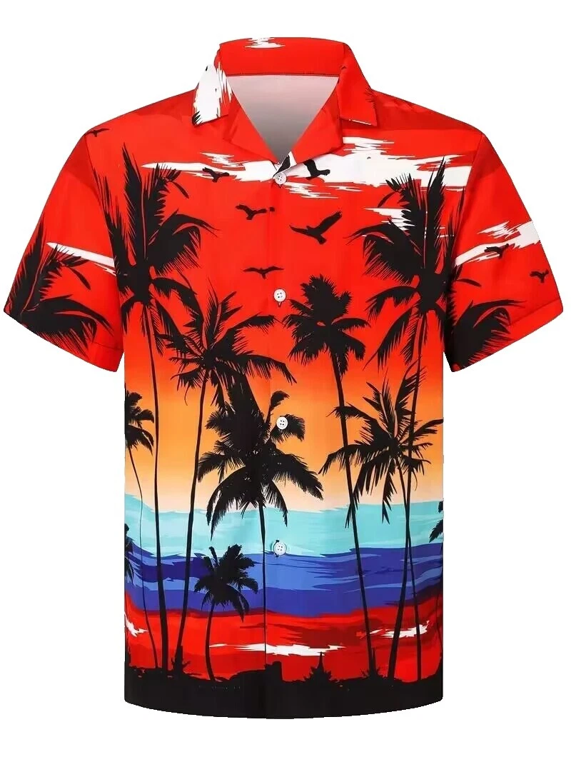 Bamboo geométrico Informal Con Botones camisas para hombres