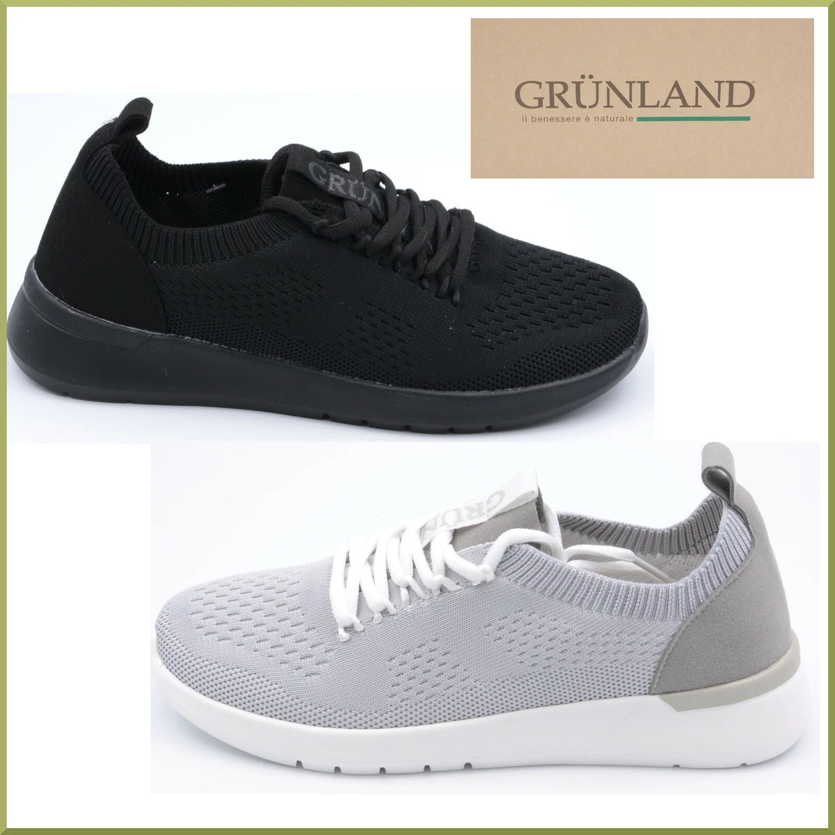 Sneakers da donna GRULAND in tessuto scarpe comode estive con