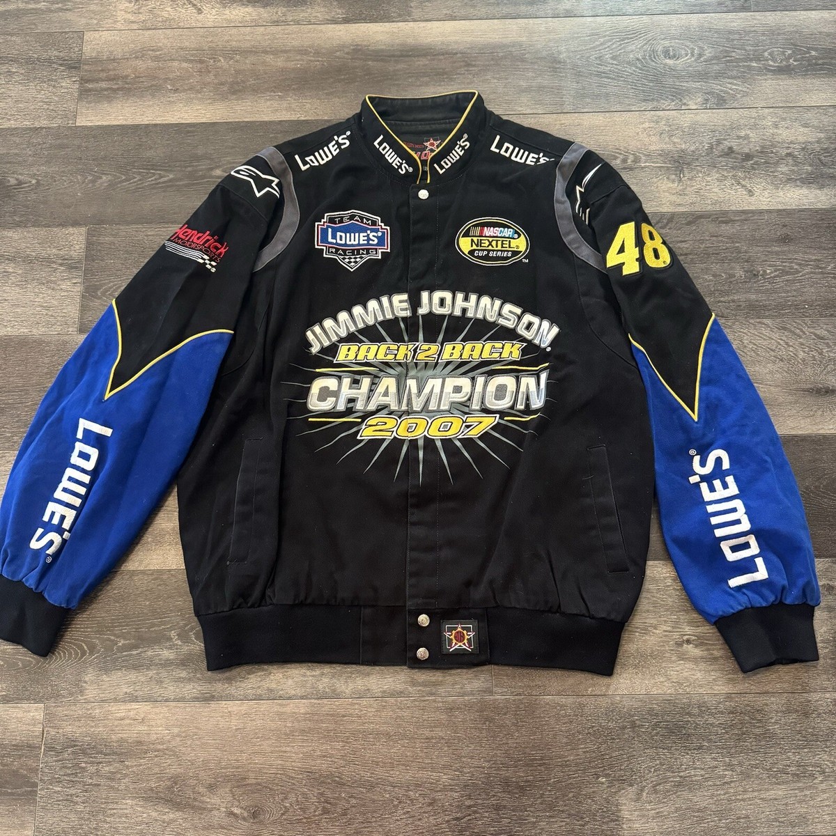 JH Design Jimmie Johnson Racing Jacket Mens 2XL Nascar Lowes JH Design Jimmie Johnson Racing Jacket Mens 2XL Nascar Lowes