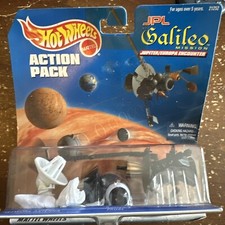 Hot Wheels Galileo Jupiter Mission Action Pack JPL Orbiter Probe Deep Space Dish
