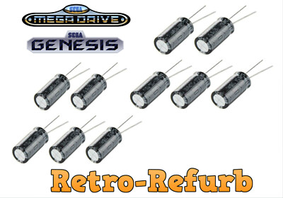 Sega Mega Drive / Genesis Cartridge Power Capacitor - Repair Kit