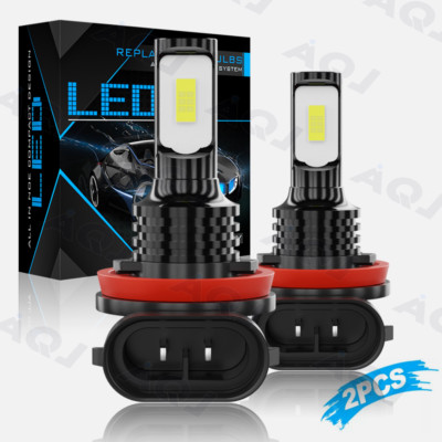 LED Fog Light Bulbs H8 H16 H11 Fog Light Bulb White 6000K High Power DRL Lamps