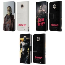 OFFICIAL FRIDAY THE 13TH: JASON X GRAPHICS LEATHER BOOK CASE FOR MOTOROLA PHONES