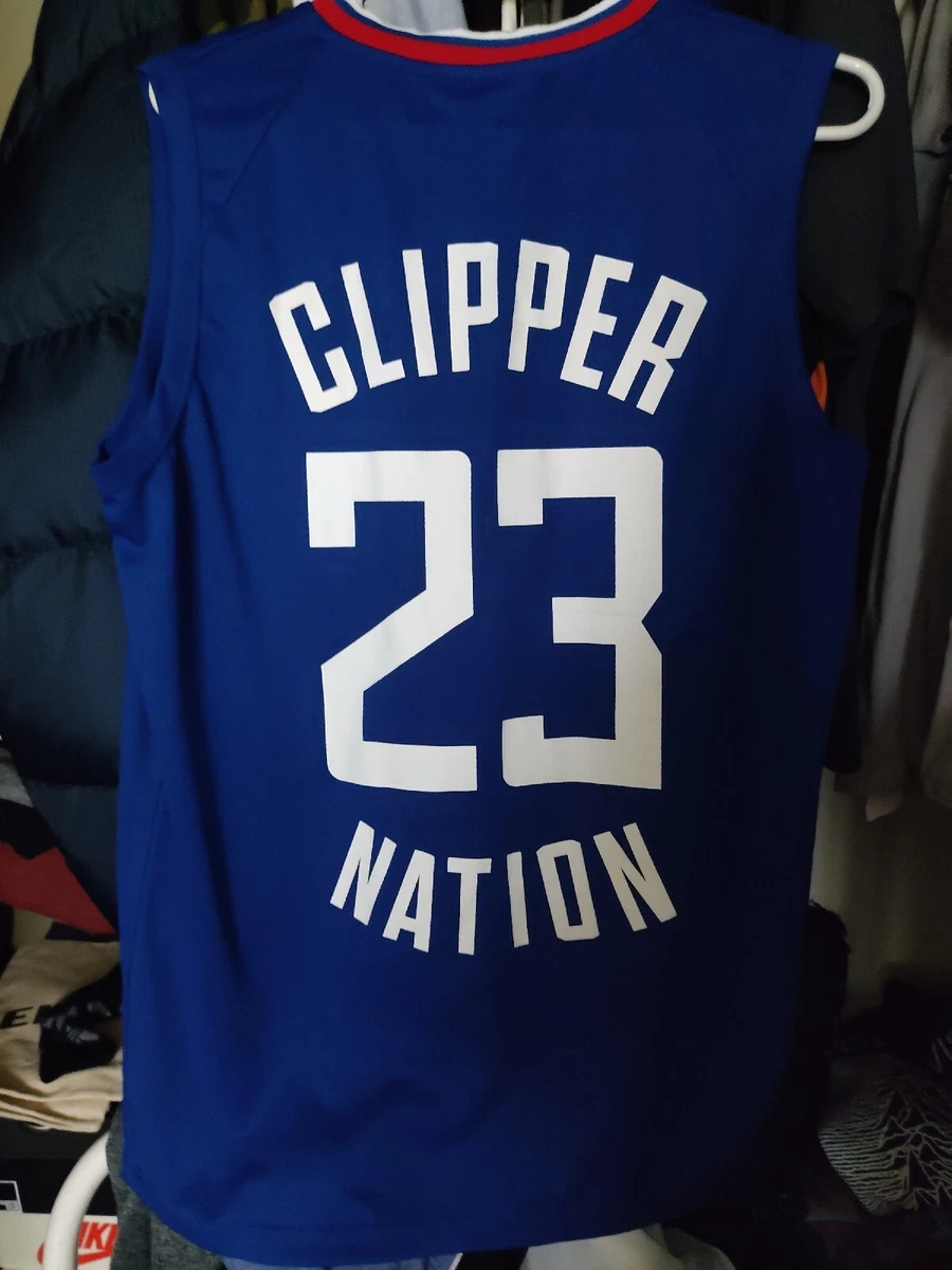 EZ mil Los Angeles Clippers 2022 Filipino night basketball jersey large new