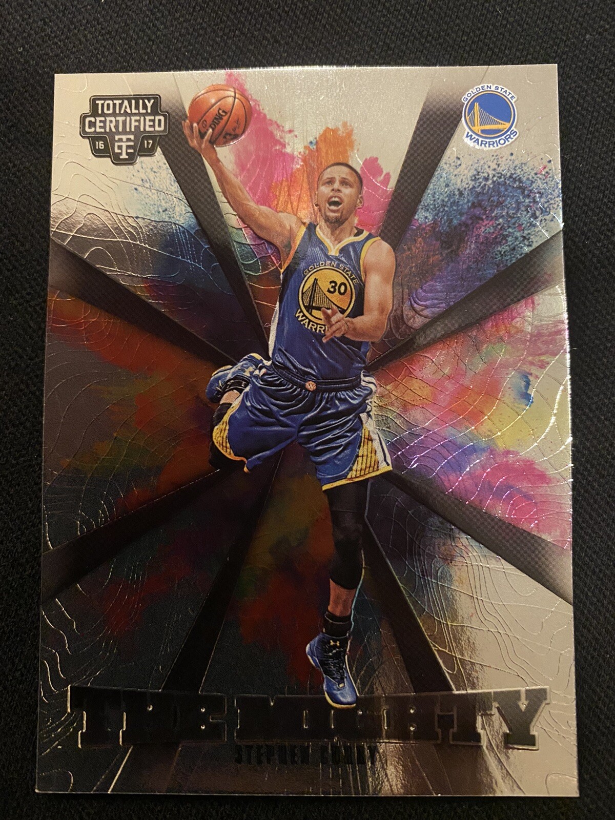2016 Panini Totally Certified Stephen Curry The Mighty Case Hit #1🔥🔥RARE