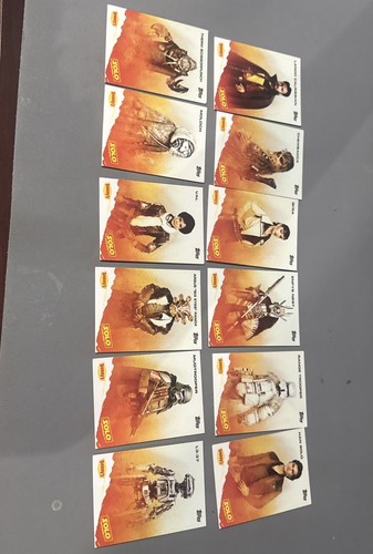 SOLO: A STAR WARS STORY - Complete 12-Card Set 2018 Denny's Topps