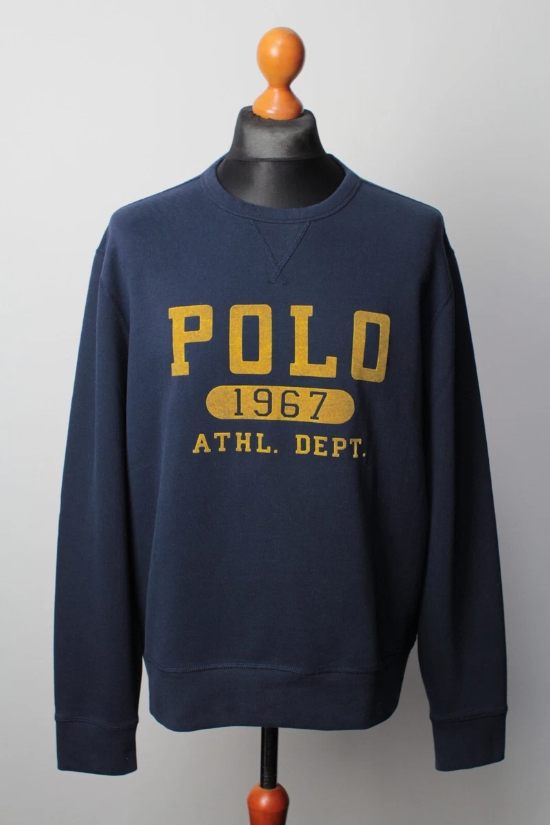Polo Ralph Lauren men s sweatshirt 1967 Athl Dept size L