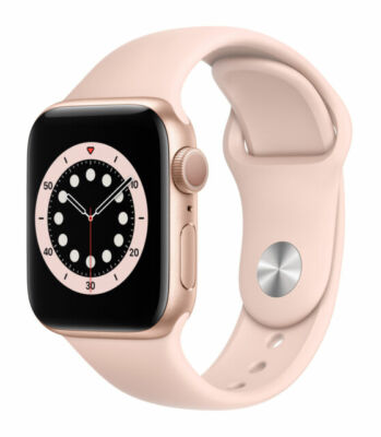 Apple Watch Series 6 (44 mm) Gold GPS / Apple Smartwatch 6 / 3 Jahre Gewähr