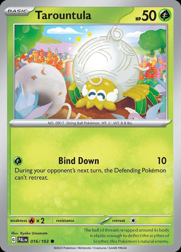 Pokemon Tarountula (16/279) Paldea Evolved NM