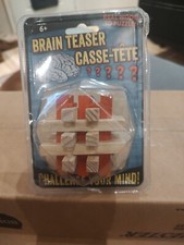 Brain Teaser Puzzle Real wood 3-D