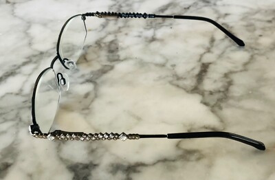 Diva by Eastern States Eyeglasses 5342  52-16 C.2E Swarovski Crystal Frames Only