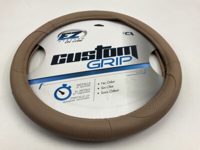 Custom Accessories 33106P EZ Stretch On Core Steering Wheel Cover 14.5''-15.5''