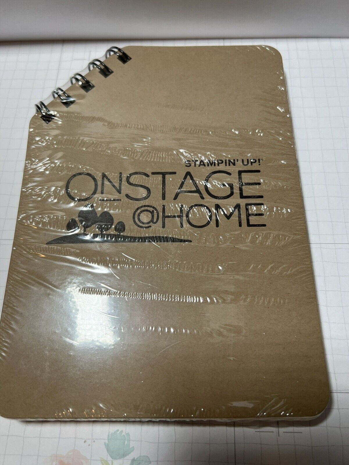 Fees free!! Stampin Up 2021 Low price OnStage At Notebook 5x7 Home NEW