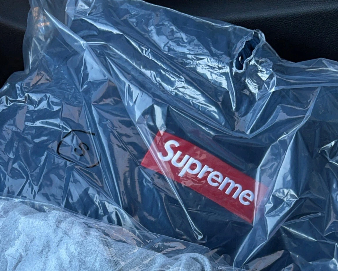 NUOVA felpa con cappuccio Supreme BOGO Box logo blu navy TAGLIA SMALL FW24 IN MANO!!