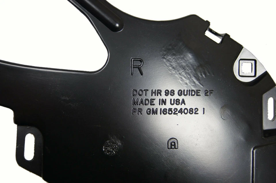 Placa de soporte de faro inferior derecho Pontiac Firebird 1998-2002 nuevo OEM 16524082 Foto 3 de 4