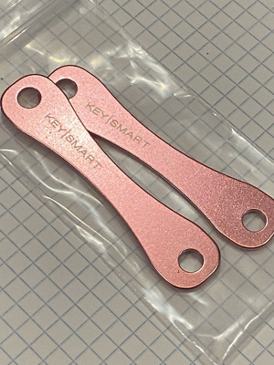 KeySmart  Original Keychain Holder's REPLACEMENT PLATE  ( Lt. Bright Pink) USA