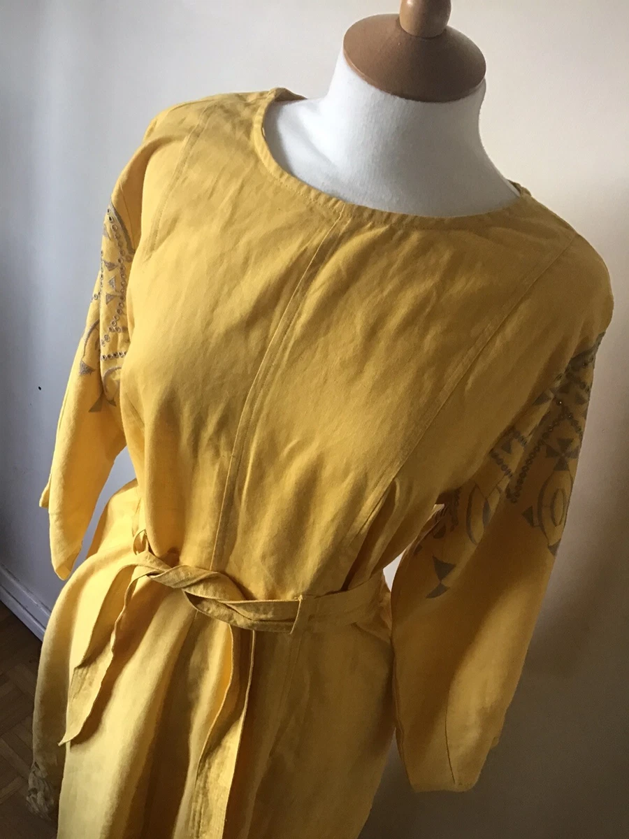 Fern top embroidered dress