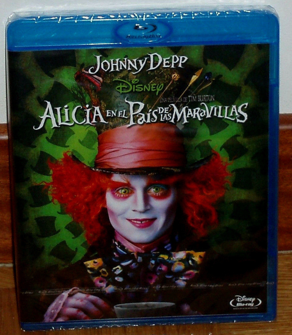 Alice IN Il Paese De Le Meraviglie (Alice IN Wonderland) Disney Blu-Ray Nuovo