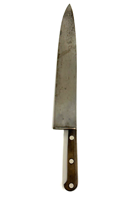 Vintage WR CASE 102-12 Kitchen Butcher Chefs Knife - Halloween 1