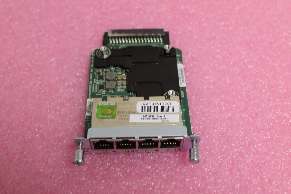 Cisco EHWIC-4ESG 4-Port Gigabit Ethernet Enhanced High Speed WAN Interface Card - Image 3 of 4