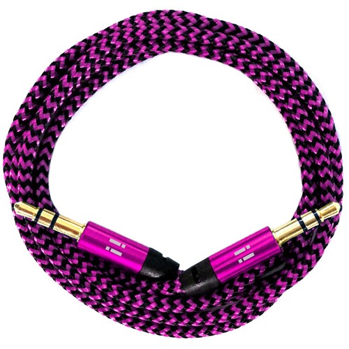AUX Kabel 20cm 50cm 1m 2m 3m Audio Klinke 3,5 für Autoradio Handy iPhone Samsung - Bild 4 von 10