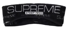 Supreme x The North Face Steep Tech Black Headband (FW21) Size L/XL