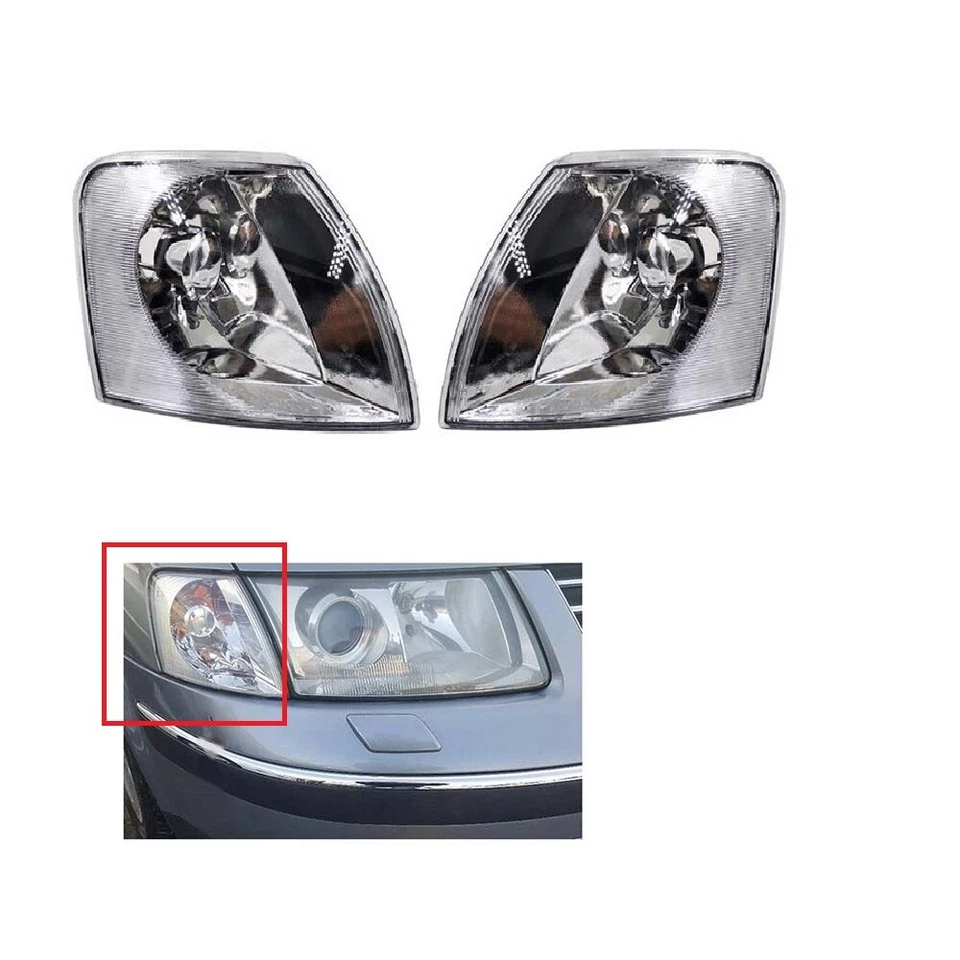 Luz indicadora de señal de giro delantera de coche apta para VW Passat B5 1996-2000 Foto 2 de 4
